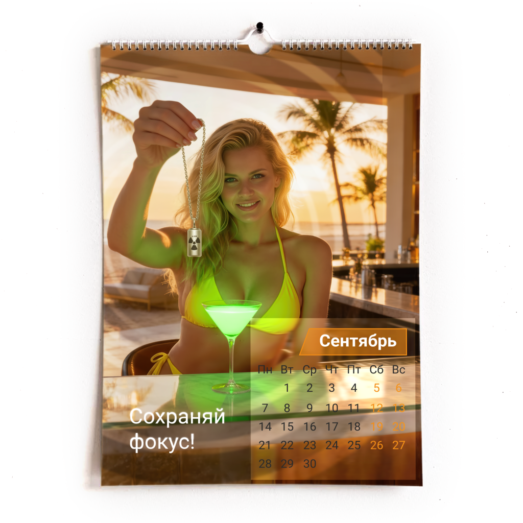 Превью Мотивационный календарь «Ядерный Титбитленд 2026»